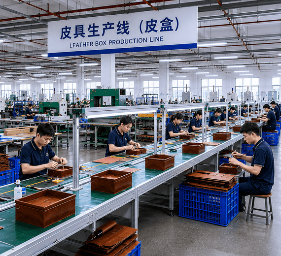 Tenda Leather Factory -- 80+ skilled artisans with 11 years of premium leather manufacturing experience
