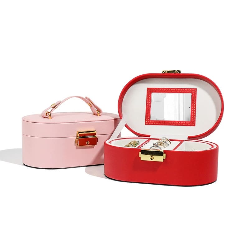 leather jewelry boxes with lock